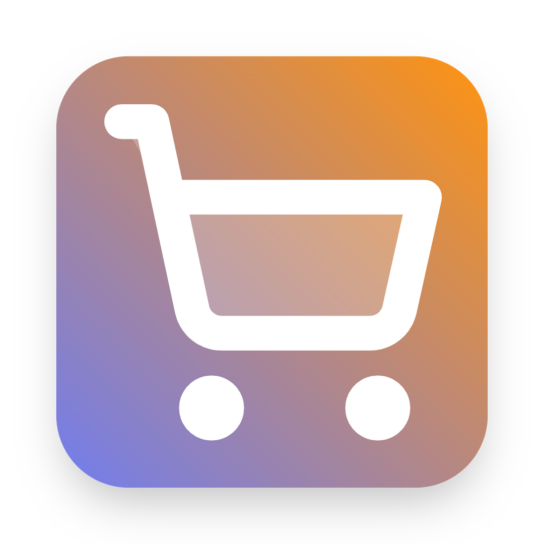 Shopping Cart icon for Ecommerce logo