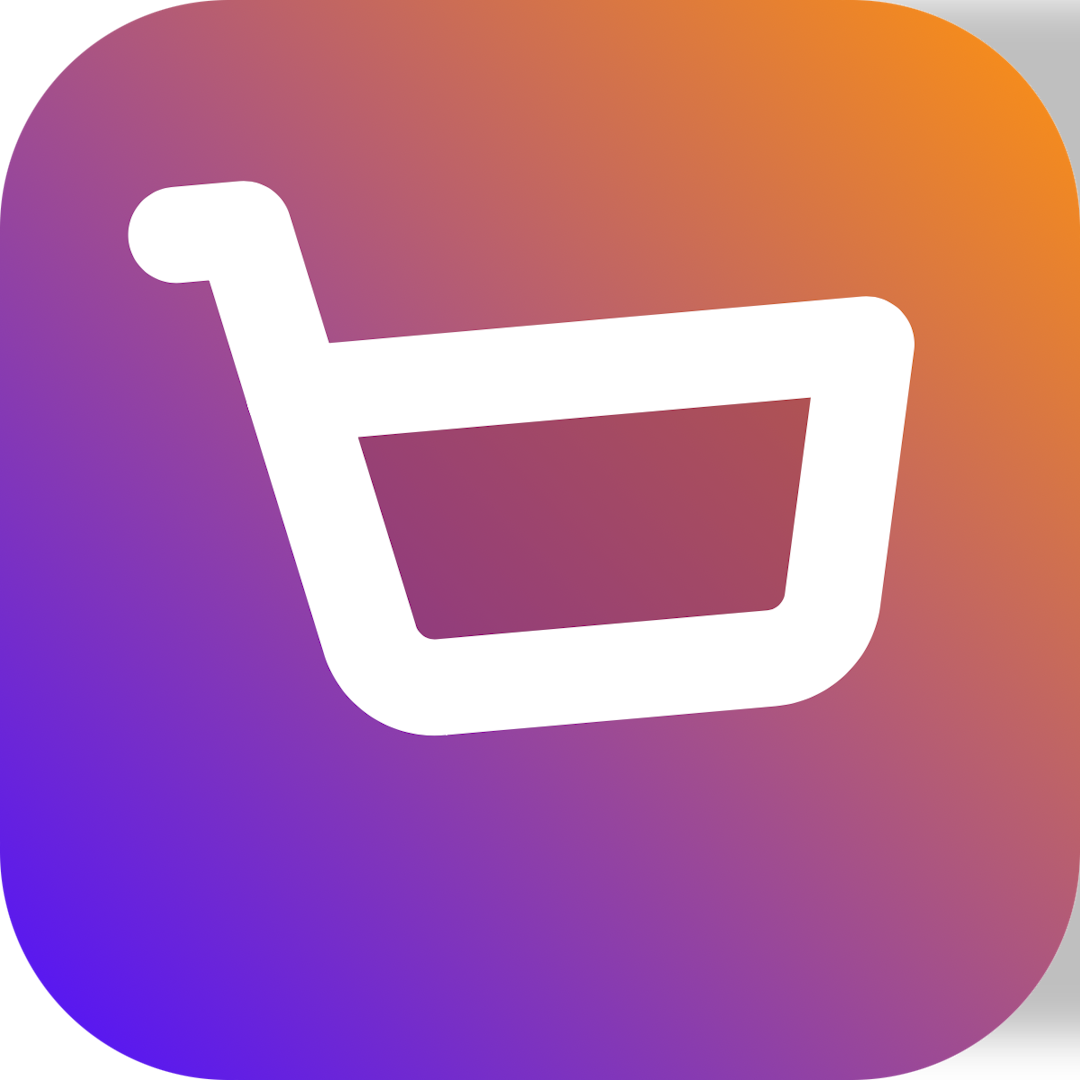 Shopping Cart icon for Website logo