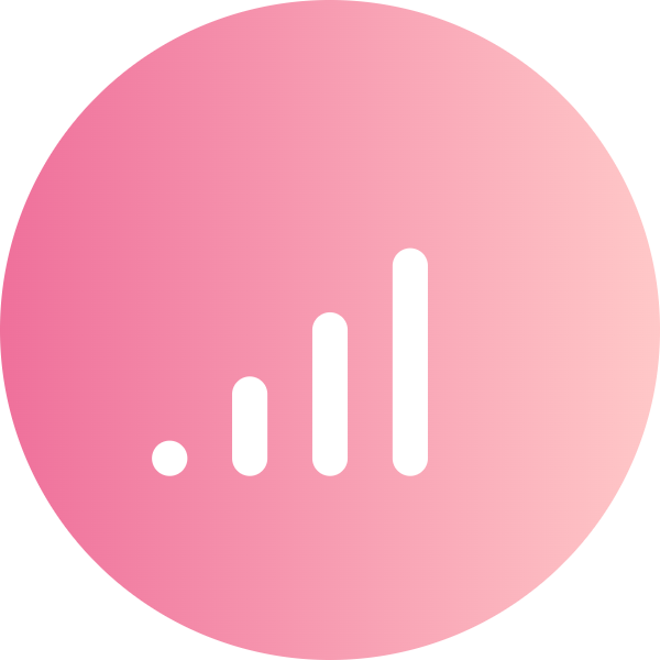 Signal High icon for Mobile App logo
