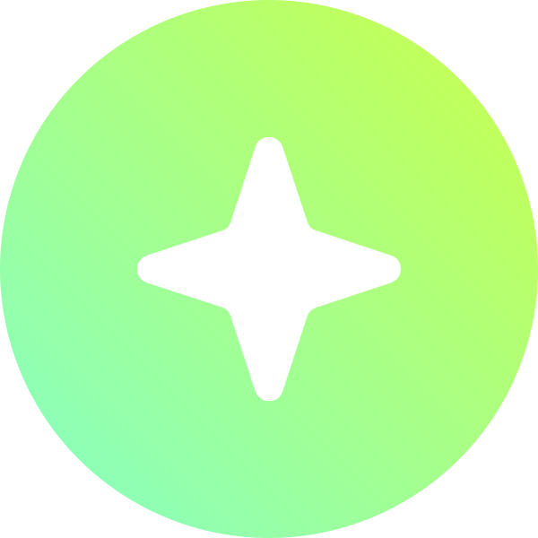 Sparkle icon for SaaS logo