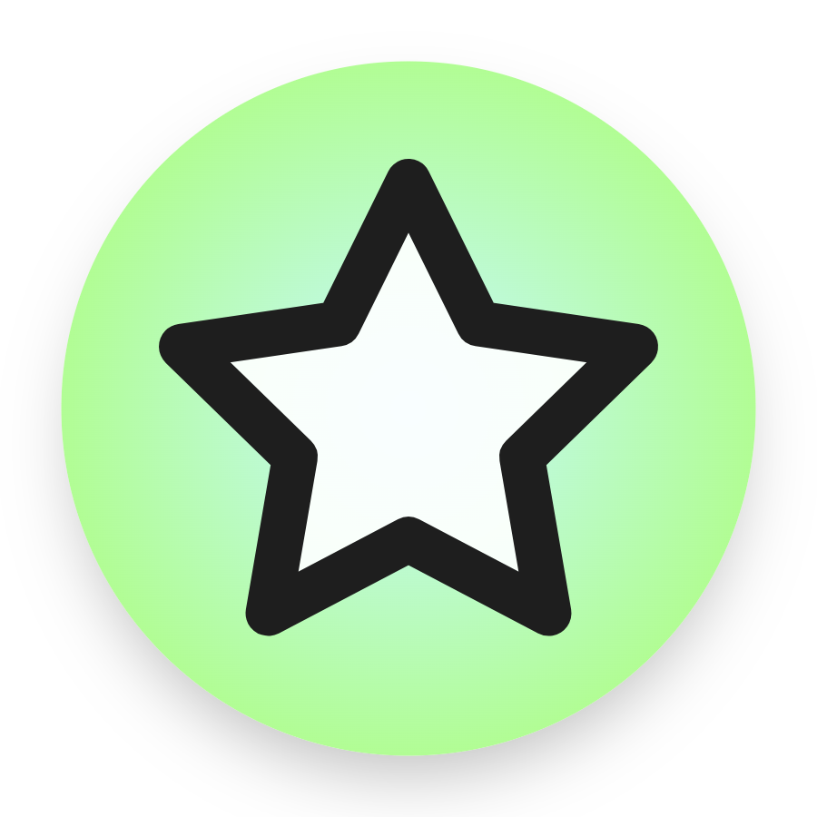 Star icon for Website logo
