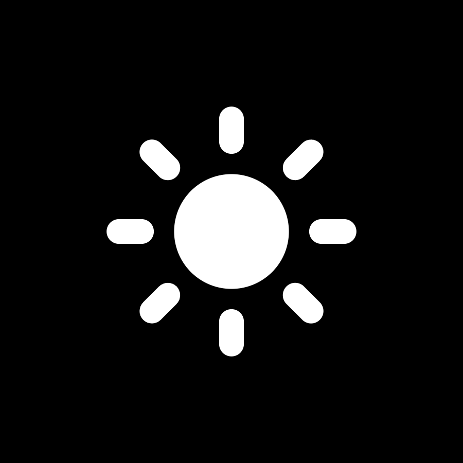 Sun icon for Ecommerce logo