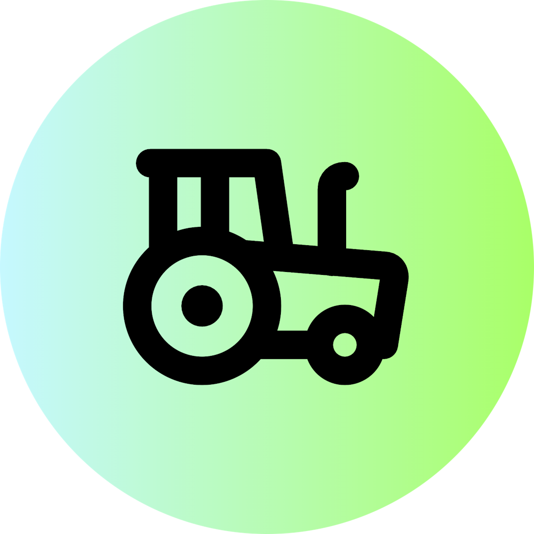 Tractor icon for Game logo
