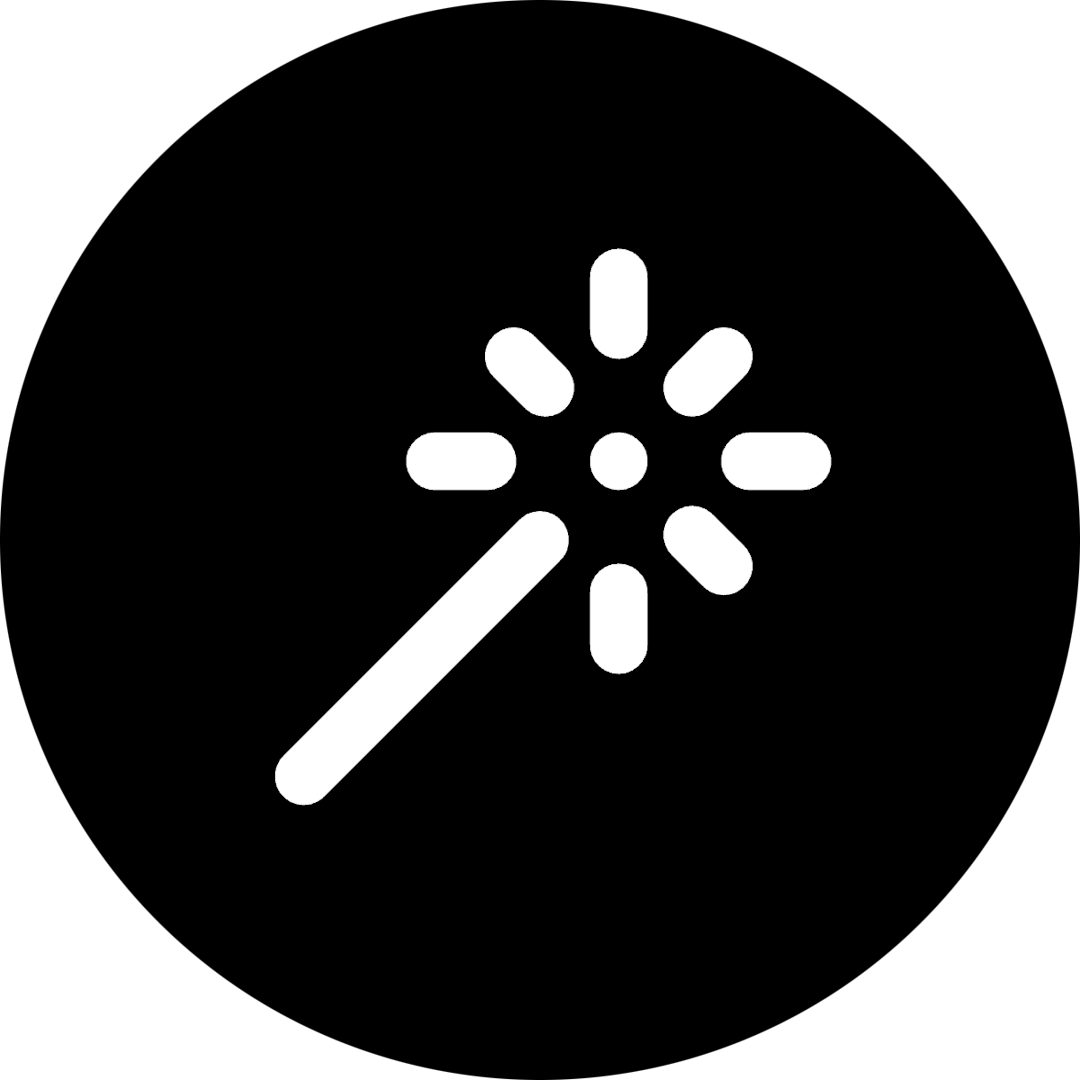 Wand icon for Book logo