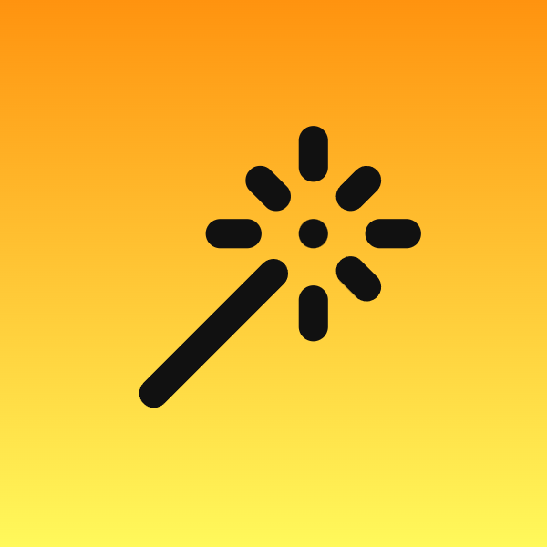 Wand icon for SaaS logo