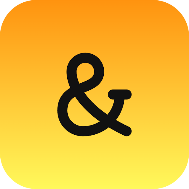 Ampersand icon for SaaS logo