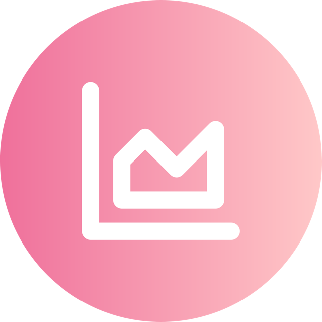 Area Chart icon for SaaS logo