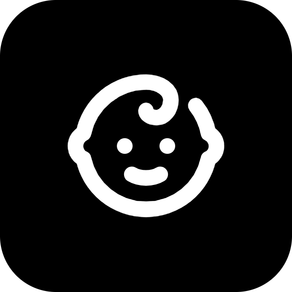 Baby icon for Clothing logo