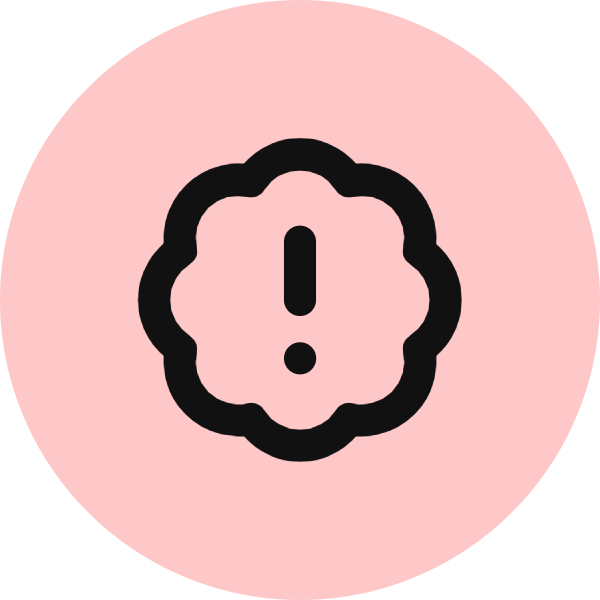 Badge Alert icon for SaaS logo