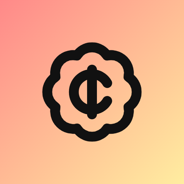 Badge Cent icon for Restaurant logo