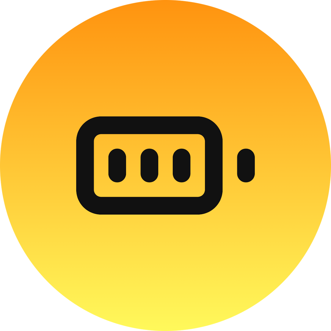 Battery Full icon for Website logo
