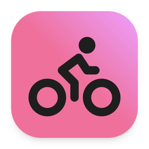 Bike icon for SaaS logo