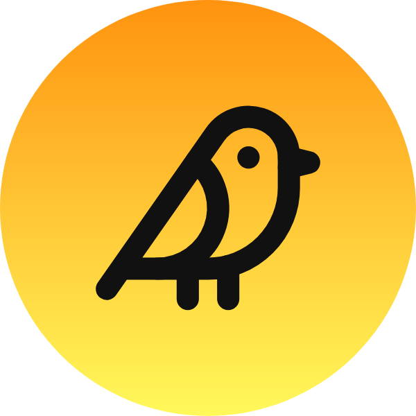 Bird icon for Bar logo