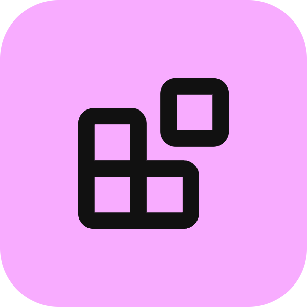 Blocks icon for Online Course logo