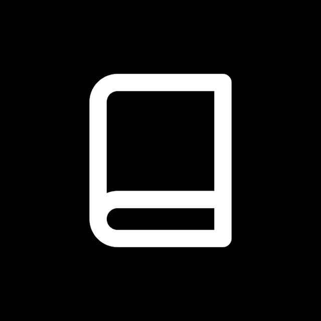 Book icon for Blog logo