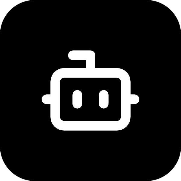 Bot icon for Mobile App logo