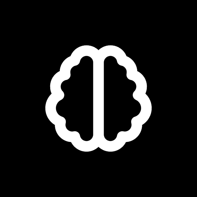 Brain icon for Online Course logo