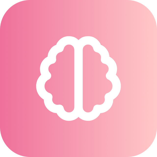 Brain icon for Podcast logo