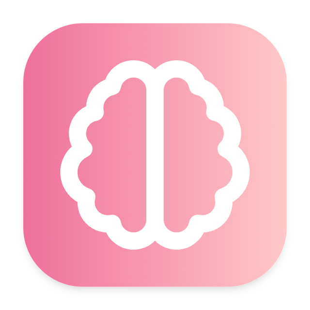 Brain icon for Social Media logo
