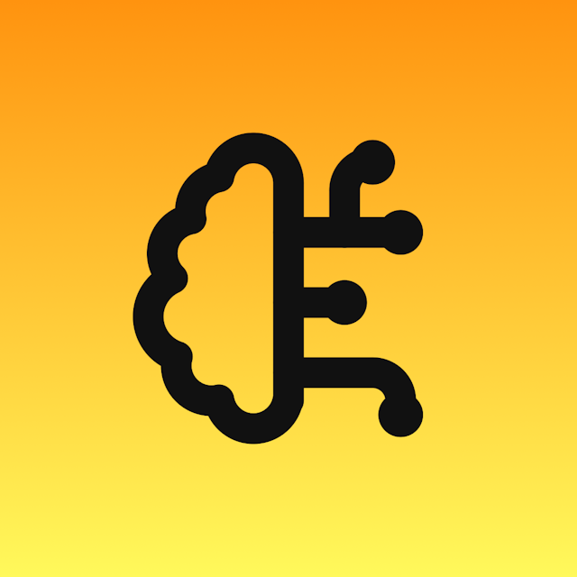 Brain Circuit icon for Website logo