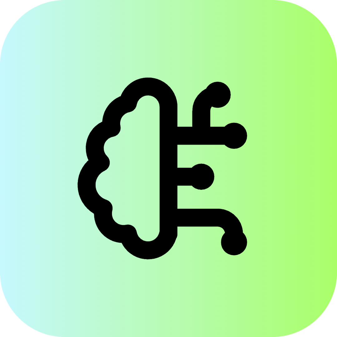 Brain Circuit icon for SaaS logo
