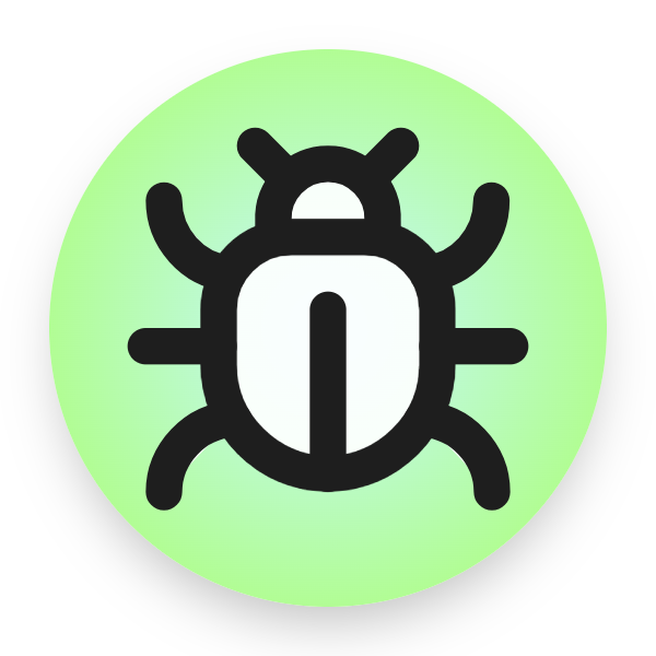 Bug icon for Blog logo