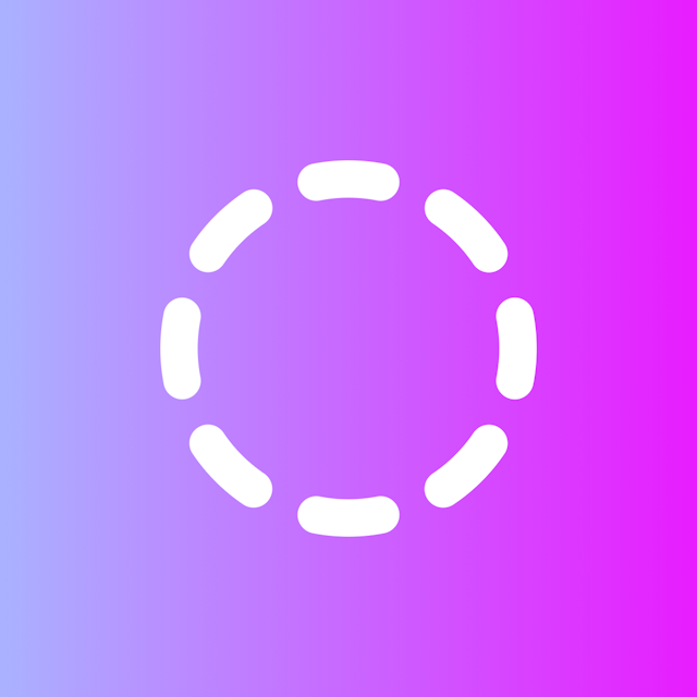 Circle Dashed icon for Clothing logo