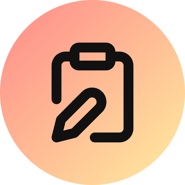Clipboard Edit icon for SaaS logo