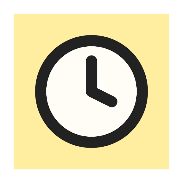 Clock 4 icon for Mobile App logo