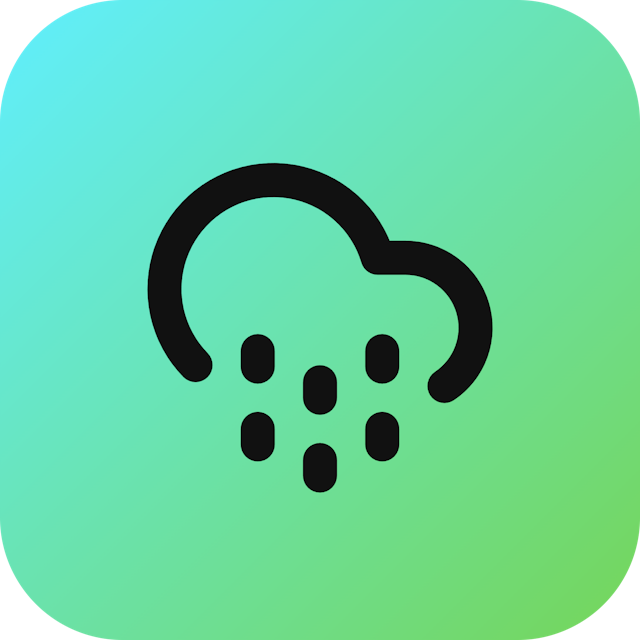 Cloud Drizzle icon for SaaS logo