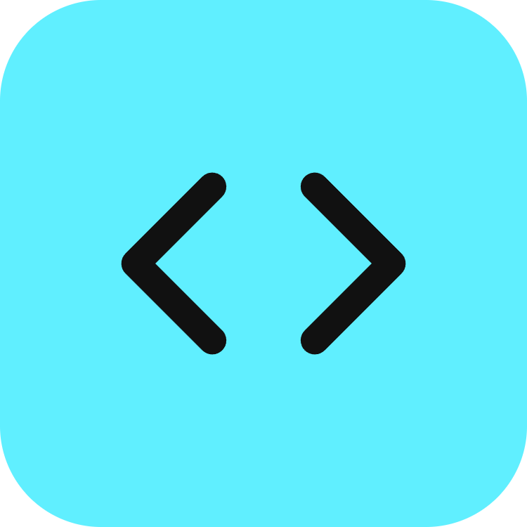 Code icon for Portfolio logo