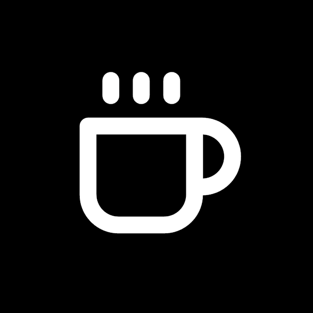 Coffee icon for Website logo