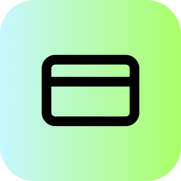 Credit Card icon for Bank logo