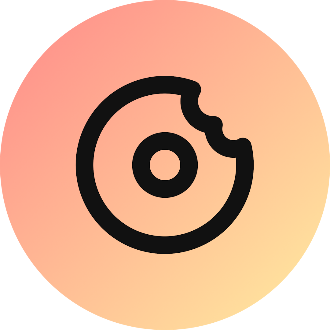Donut icon for Restaurant logo