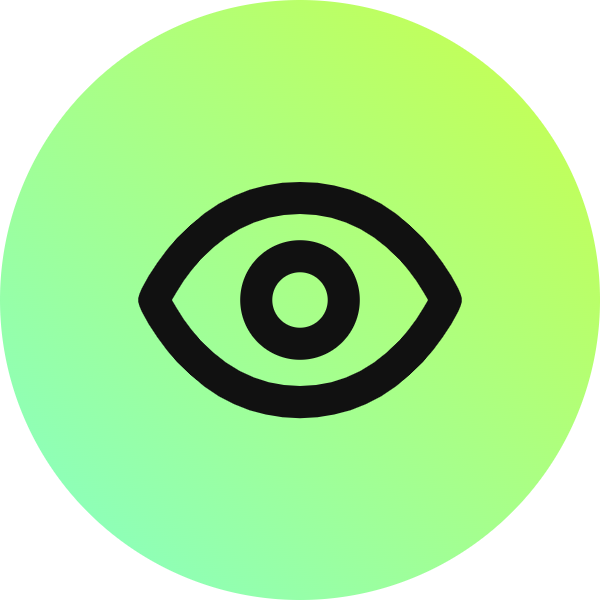 Eye icon for Website logo