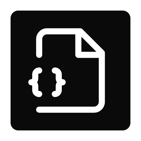 File Json 2 icon for SaaS logo