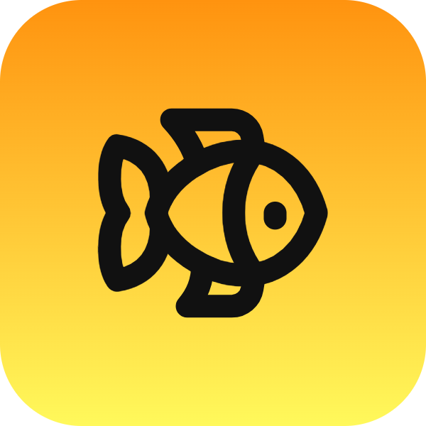 Fish icon for Tattoo Parlor logo