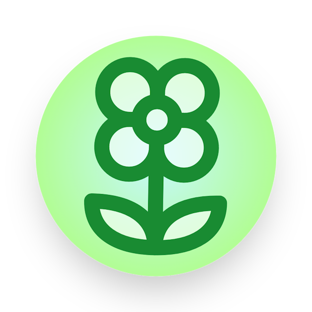 Flower 2 icon for Cafe logo