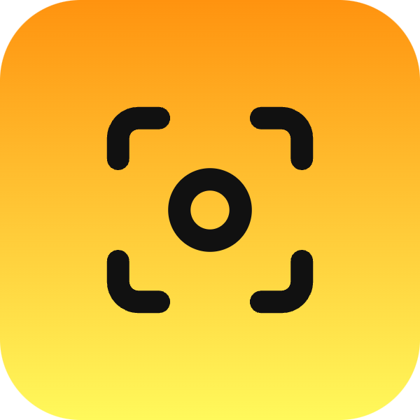 Focus icon for Mobile App logo