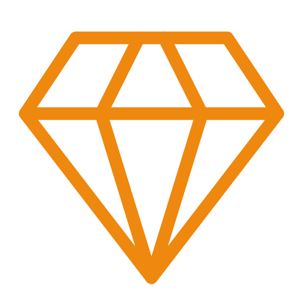 Gem icon for Ecommerce logo