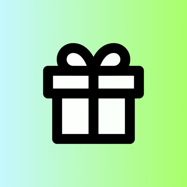 Gift icon for Website logo