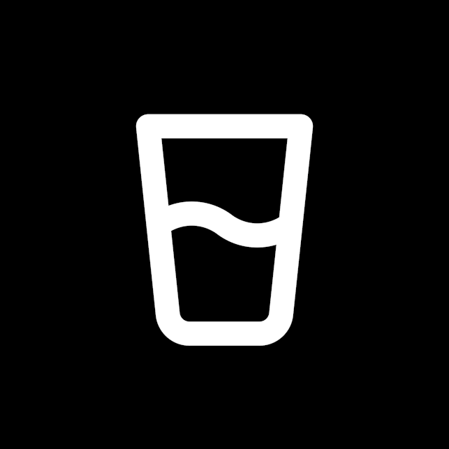 Glass Water icon for Video Game logo