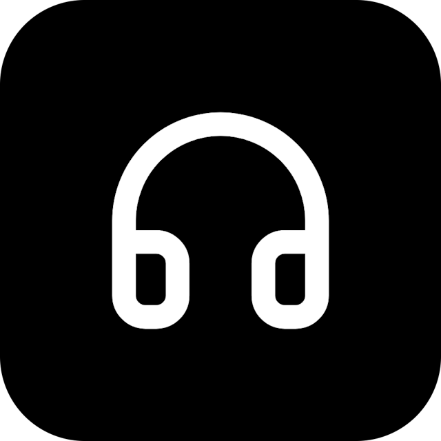 Headphones icon for Ecommerce logo