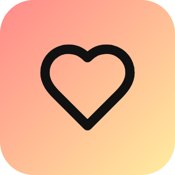 Heart icon for Ecommerce logo