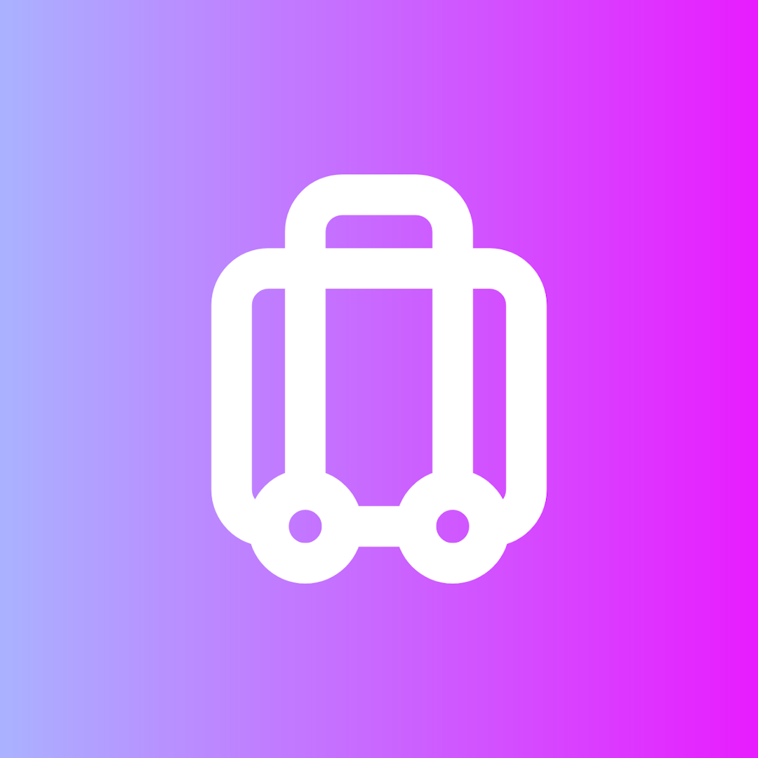 Luggage icon for Ecommerce logo