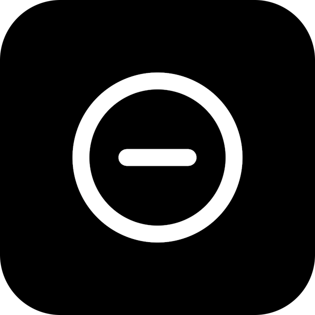 Minus Circle icon for SaaS logo