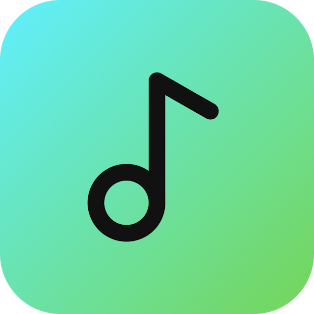 Music 2 icon for SaaS logo