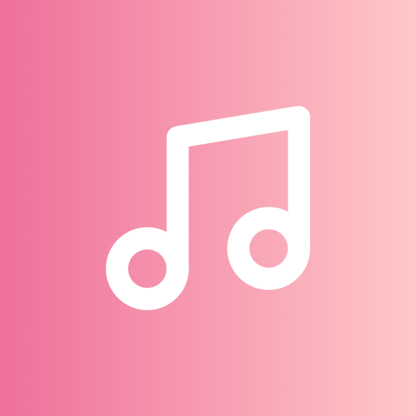 Music icon for Social Media logo