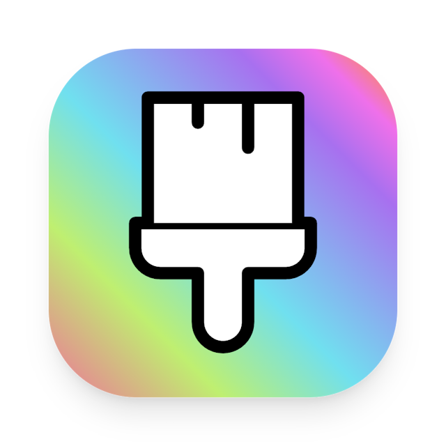 Paintbrush 2 icon for Portfolio logo