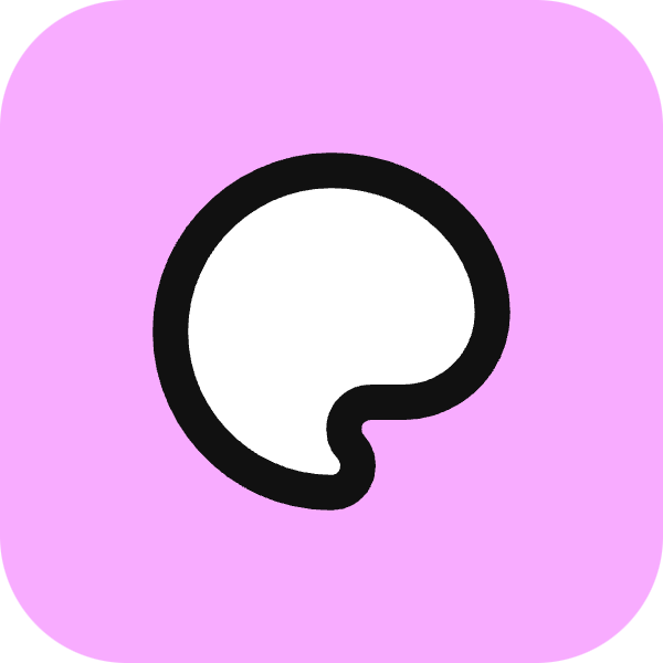 Palette icon for Social Media logo